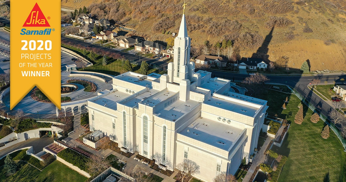 Award for Bountiful Temple Roof